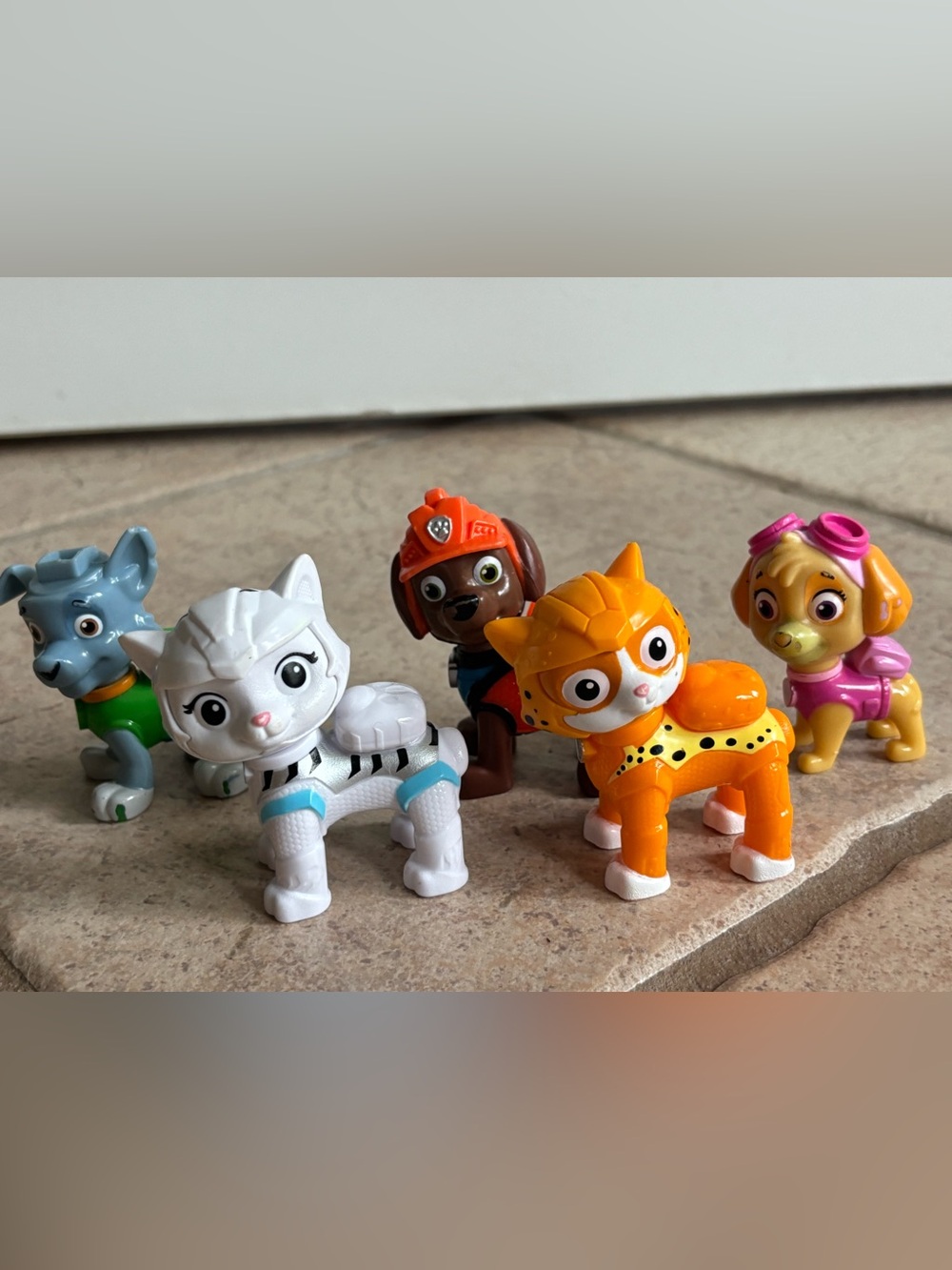 Paw Patrol Wild Cat Rory Cat Pack Skye Zuma Animal Rescue Toy Lot Nickelodeon